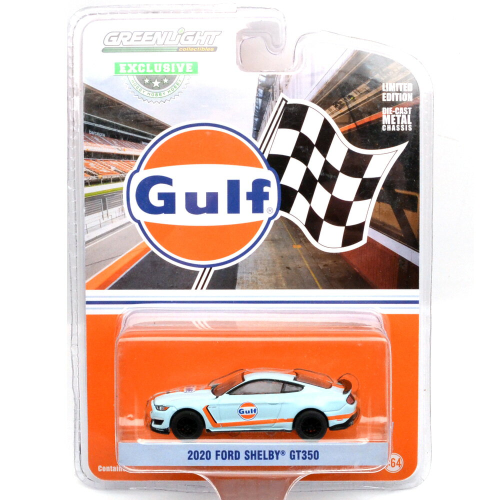 GREENLIGHT 2020 FORD SHELBY GT500 - GULF OIL 2020 フォード・シェルビー GT500 - ガルフオイル