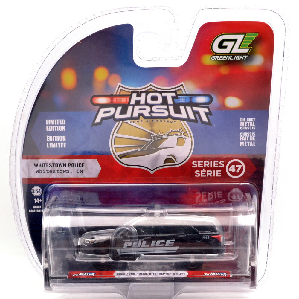DAZE COLLECTIBLES㤨2023 FORD POLICE INTERCEPTOR UTILITY - WHITESTOWN POLICE DEPT2023 եɡݥꥹ󥿡ץ桼ƥƥ - ۥ磻ĥ󡦥ݥꥹǥѡȥȡHOT PURSUIT SERIES 47פβǤʤ2,178ߤˤʤޤ