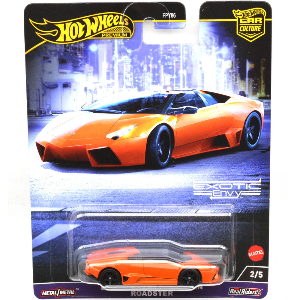 MATTEL HOTWHEELS EXOTIC ENVY - LAMBORGHINI REVENTON ROADSTER　マテル　ホットウィールエキゾチック・エンヴィー - ランボルギーニ・レヴェントン・ロードスター　US 輸入版　　2023 CAR CULTURE "G" CASE