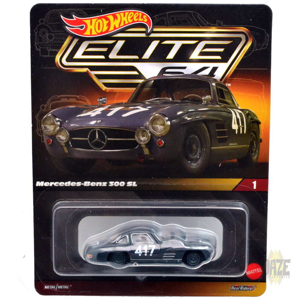 HOTWHEELS MERCEDES-BENZ 300SLۥåȥ륺륻ǥ٥ 300SLELITE 64꡼륦󥰳Ĳǽ