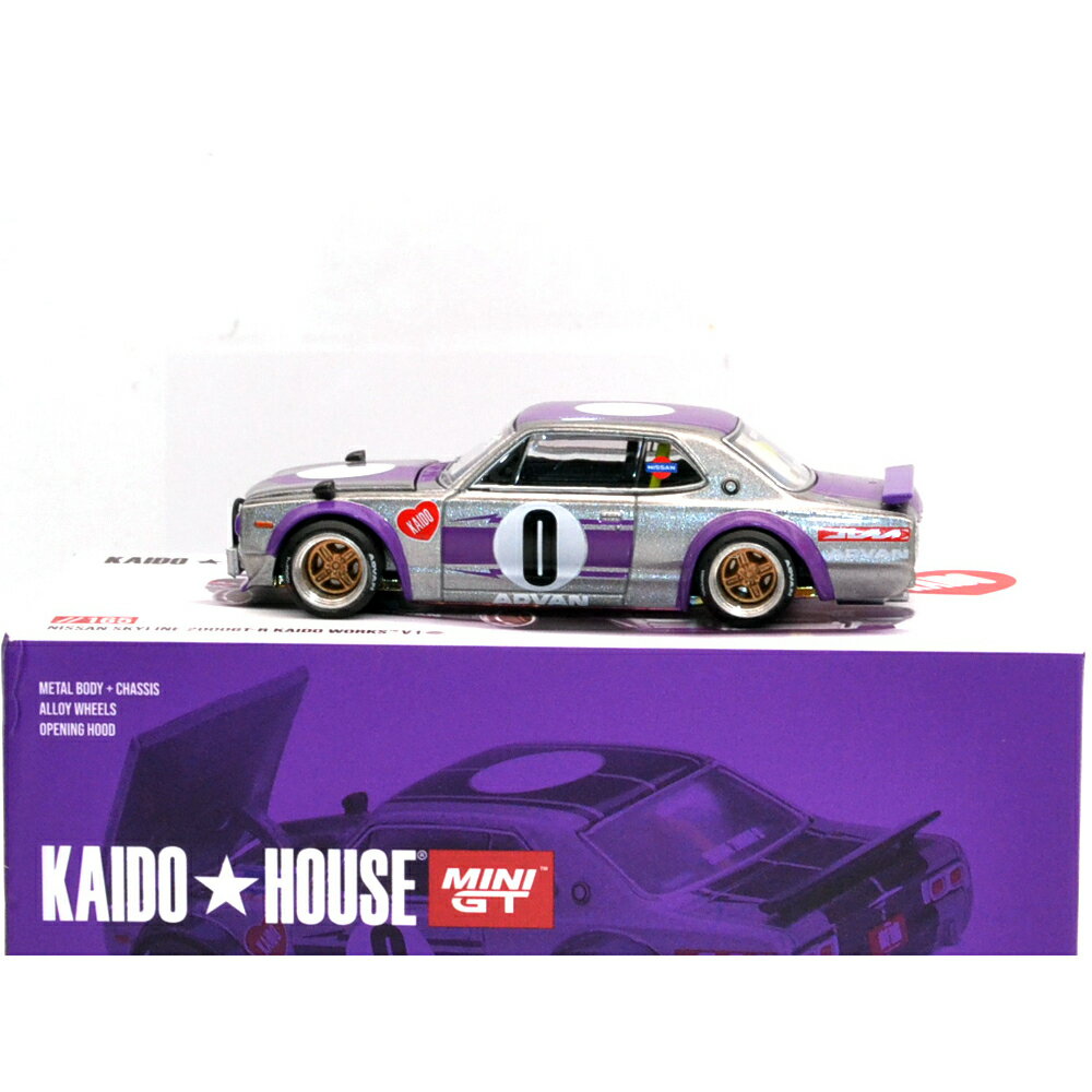 KAIDO HOUSE - NISSAN SKYLINE 2000 GT-R(KPGC10) KAIDO WORKS V1 - SILVER...