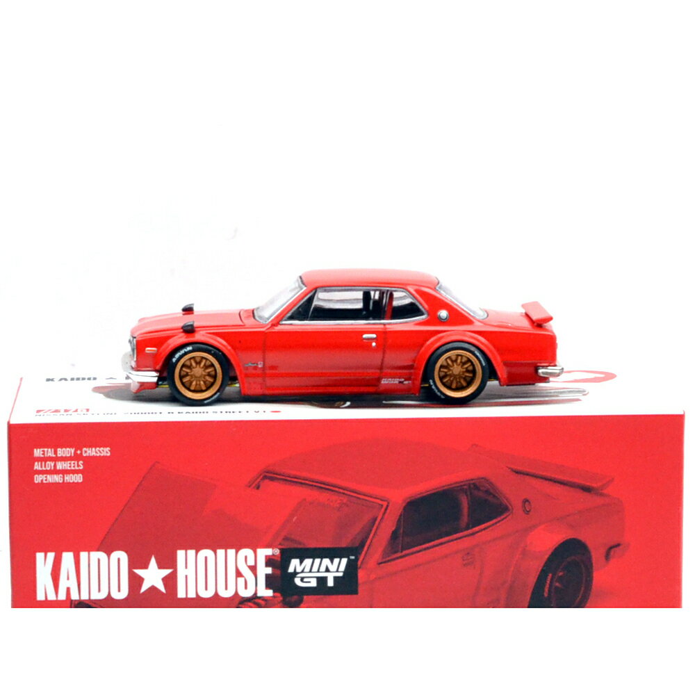 KAIDO HOUSE - NISSAN SKYLINE 2000 GT-R(KPGC10) KAIDO STREET V1 - RED...