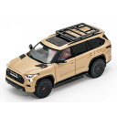 1/64 GCD 2023 TOYOTA SEQUOIA TRD PRO (QUICKSAND BEIGE) GCD 2023 トヨタ・セコイア TRD PRO (クイックサンド・ベージュ)