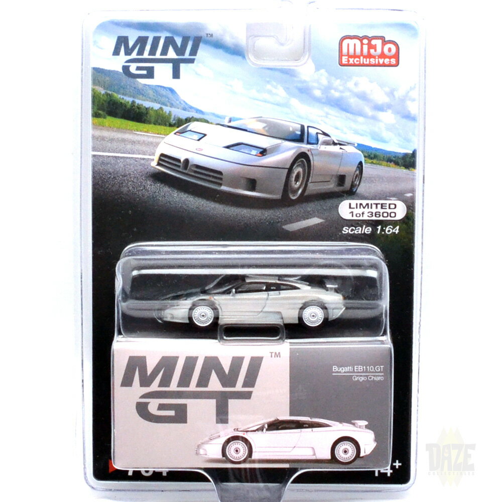 MiJo TOYS - BUGATTI EB110 GT(GRIGIO CHIARO) CHASE CAR ꥫMiJo Toys ...
