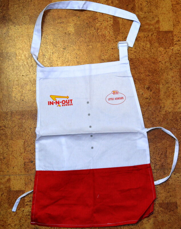 IN-N-OUT BURGER KIDS APRON インナウトバーガー キッズ エプロン