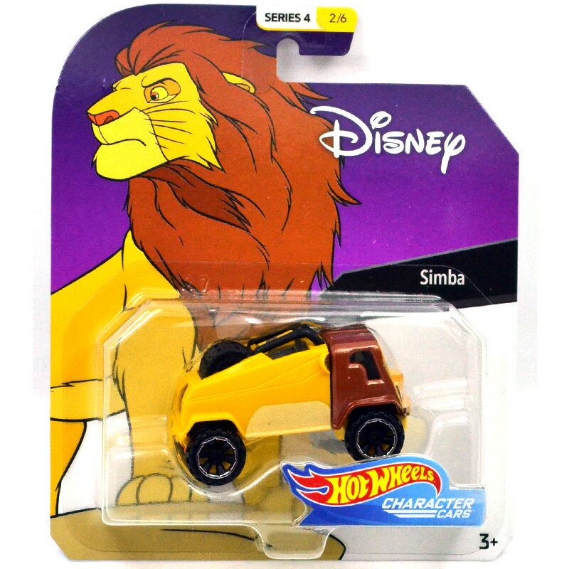 MATTEL HOTWHEELS 1:64SCALE DISNEY CHARACTER CARS SERIES 4 - "SIMBA" マテル社製 ホットウィール 1:64スケール ディズニーキャラクターカーズ　シリーズ4 -「シンバ」