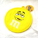 m&m's WORLD エムアンドエムズ POT HOLDER なべ敷き YELLOW イエロー