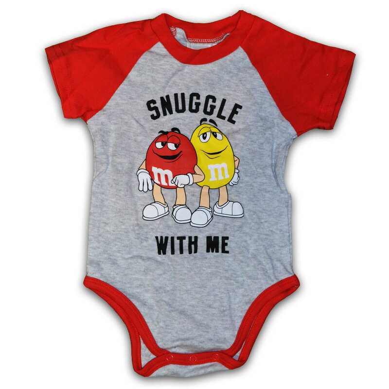 M&MS エムアンドエムズ　ボディースーツ　ロンパース　SNUGGLE ☆アメリカ直輸入のサムネイル