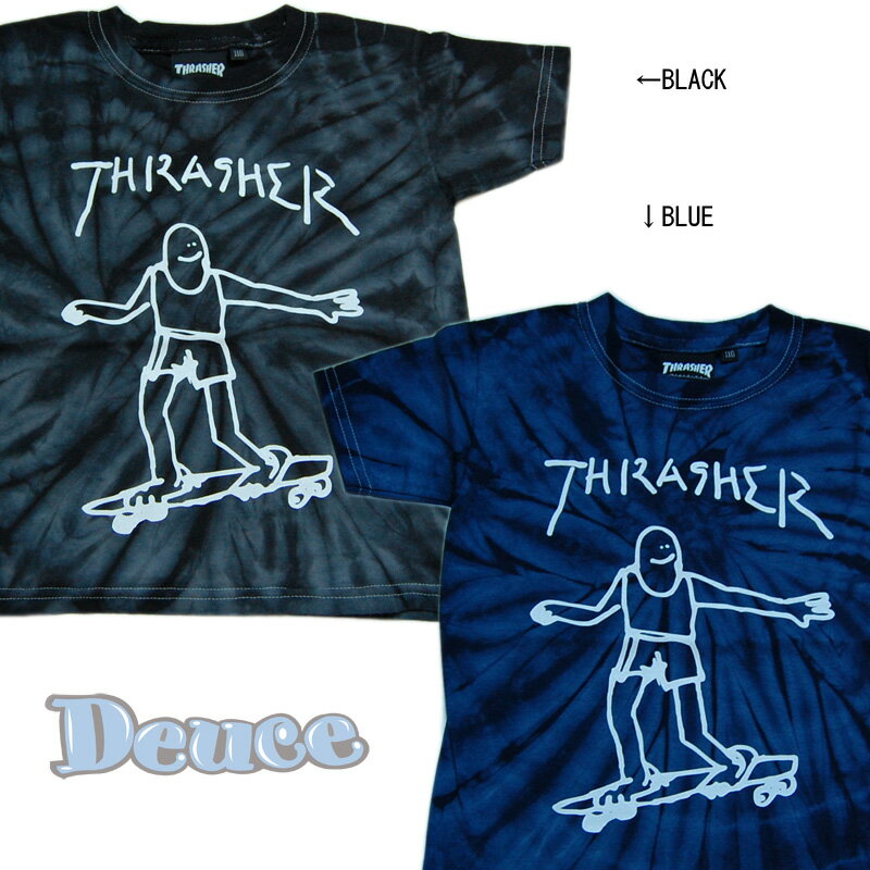 ★SALE★THRASHER スラッシャー マークゴンザレス KIDS キッズ タイダイ Tシャツ