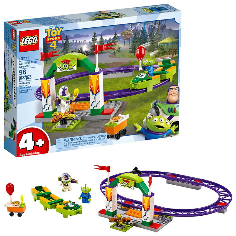 LEGO TOY STORY 4 CARNIVAL THRILL COASTER 10771 レゴ　トイストーリー　4　カーニバル　スリルコースター　10771[並行輸入品]