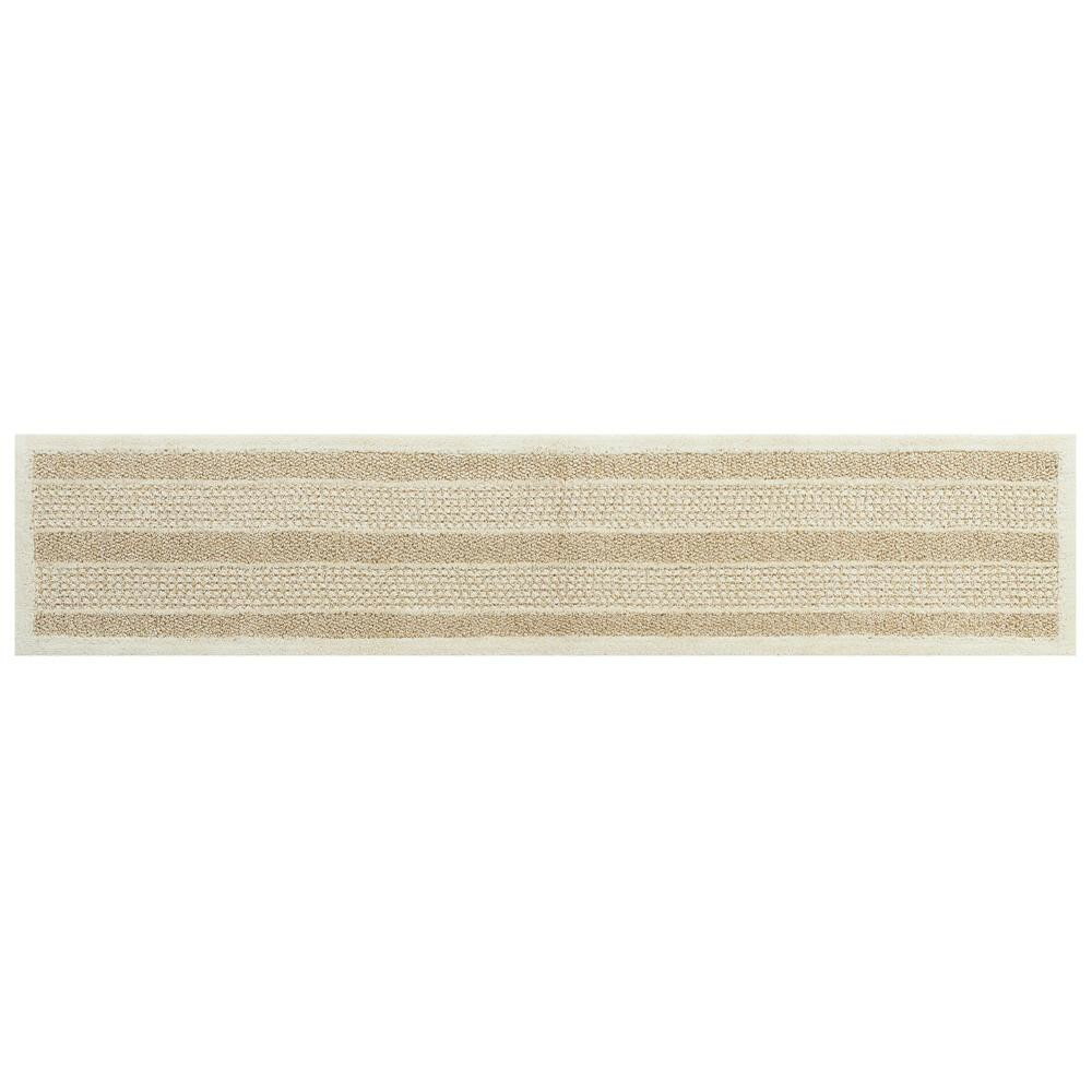 キッチンマット 240 50 夏 夏用 冬 冬用 ふわふわ おしゃれ 北欧 クッション ロング 台所マット 廊下 カーペット 廊下敷き 廊下マット 絨毯 ラグ ラグマット キッチン マット モダン かわいい じゅうたん 敷物 キッチンラグ 綿 50×240cm ベージュ