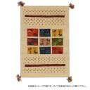 ラグ ラグマット ギャッベ ギャッベ柄 カーペット 秋冬 北欧 絨毯 オールシーズン エスニック パッチワーク風 おしゃれ 厚手 マット ふわふわ ふかふか 夏...