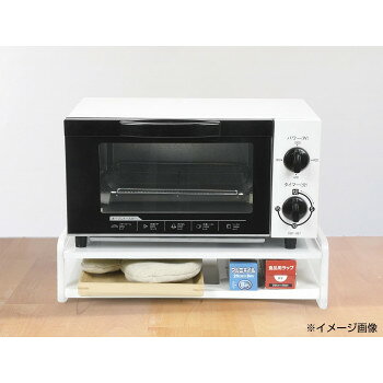 トースターラック ホワイト ラック トースター キッチンラック 多機能 収納ラック 白 すき間 キッチン 小物置き 隙間 スリム 収納 小物収納 整理用品 おしゃれ グッズ 棚 調味料 コンロ 周り 棚 収納ラック 食器棚 トースター置き場 キッチン収納 [2]