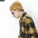 ブルコ BLUCO STANDARD BEANIE (CAMEL) [1417] アクリル ビーニー ニットキャップ