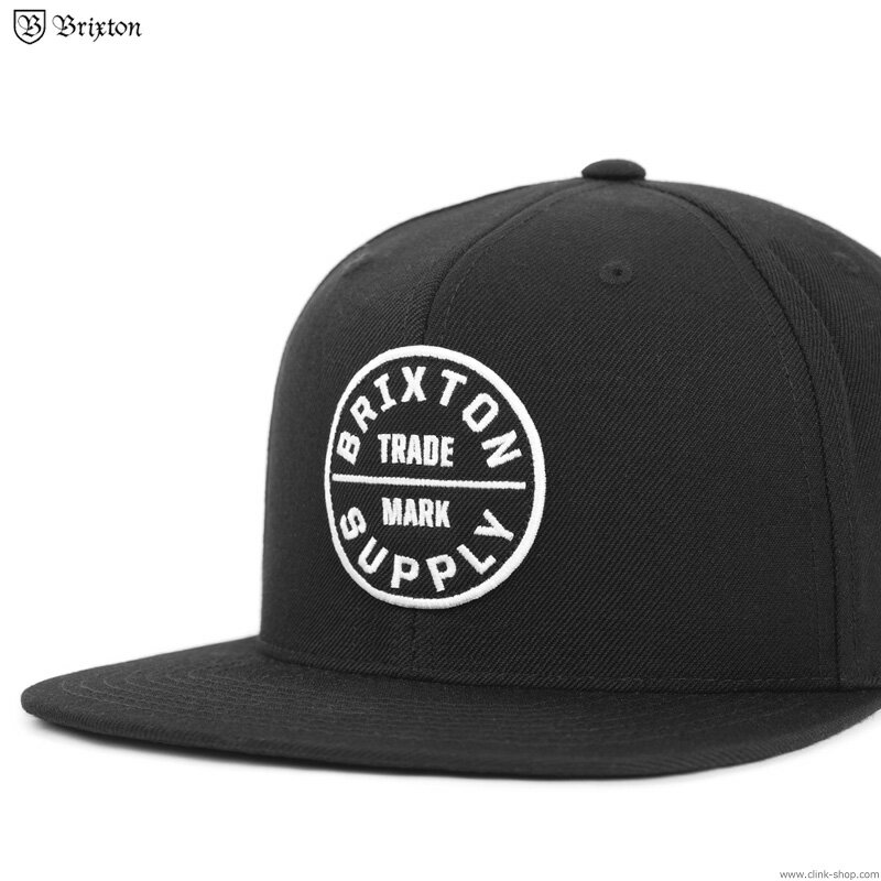 ブリクストン BRIXTON OATH III SNAPBACK (BLACK) メンズ ヘッドギア キャップ ブラック