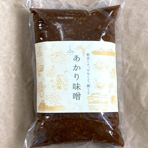 手作り生味噌 熟成済 1kg 手作り生味噌 熟成済 1kg