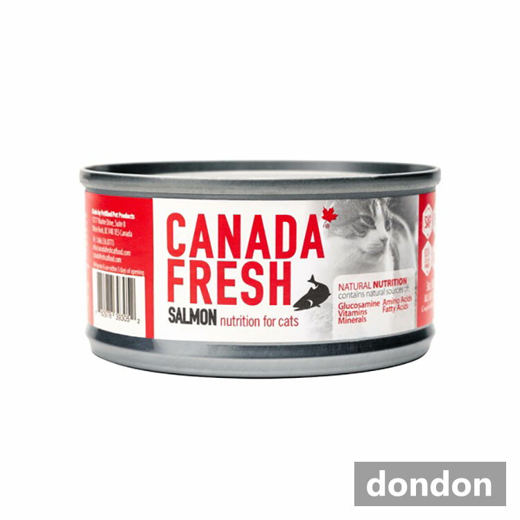 乐天商城 - PetKind(ペットカインド)CANADAFRESHカナダフレッシュ猫用缶詰サーモン85g