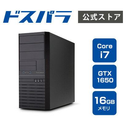 ǥȥåPC  ѥ Monarch ʡ XH Core i7-14700F GTX1650 500GB SSD 16GB Windows 11 Home 13619-3877