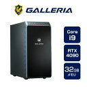 クリエイターPC デスクトップPC 新品 パソコン GALLERIA ガレリア UA9C-R49-C Core i9-14900KF RTX4090 1TB SSD 32GBメモリ Windows 11 Home 14126-4258