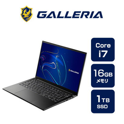 ꥨΡPC  ѥ GALLERIA ꥢ A4-R 饹ȸǥ Core i7-13700H 1TB SSD 16GB 14WUXGA Windows 11 Home 14165-3658