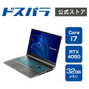 クリエイターノートPC GALLERIA ガレリア R5-RL5 動画編集向けモデル Core i7-13700H RTX4050 1TB SSD 32GBメモリ 15.6WQHD Windows 11 Home 14177-3209