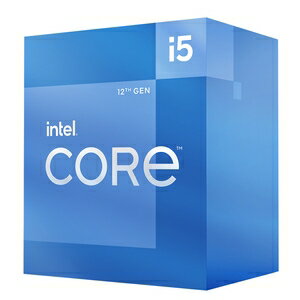 【国内正規品】INTEL インテル / Core i5 12400 BOX / 動作クロック周波数:2.5GHz / ソケット形状:LGA1700 / Corei512400BOX / 735858503020
