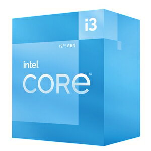 【国内正規品】INTEL インテル / Core i3 12100 BOX / 動作クロック周波数:3.3GHz / ソケット形状:LGA1700 / [Corei3…