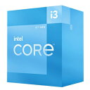 INTEL インテル / Core i3 12100 BOX / 動作クロック周波数:3.3GHz / ソケット形状:LGA1700 /  / 735858503877