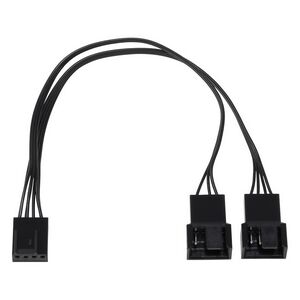 AINEX CA-098A (PWMファン用二股電源リボンケーブル 15cm ブラック)