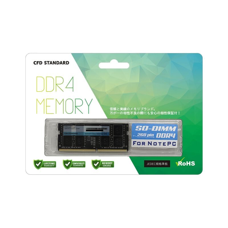 CFD D4N3200CS-16G (SODIMM DDR4 PC4-25600 16GB)