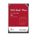 W.D ウエスタンデジタル / Red Plus WD60EFPX / SATA3 6TB 5400rpm 256MB / RedPlusWD60EFPX / 718037899800 / HDD