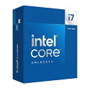 【国内正規品】INTEL インテル / Core i7 14700K BOX / 動作クロック周波数:3.4GHz / ソケット形状:LGA1700 / Corei714700KBOX / 735858546928