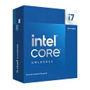 【国内正規品】INTEL インテル / Core i7 14700KF BOX / 動作クロック周波数:3.4GHz / ソケット形状:LGA1700 / Corei714700KFBOX / 735858546942