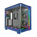 MONTECH KING 95 PRO Blue (ATX ガラス ブルー)