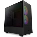 NZXT H5 Flow RGB CC-H51FB-R1 (ATX ガラス ブラック)