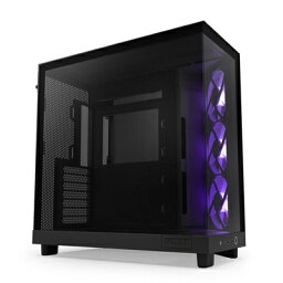 NZXT H6 Flow RGB CC-H61FB-R1 (ATX ガラス ブラック)