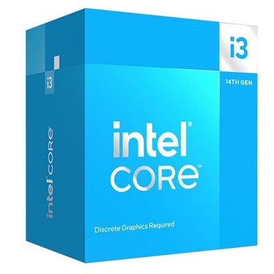 【国内正規品】INTEL インテル / Core i3 14100F BOX / 動作クロック周波数:3.5GHz / ソケット形状:LGA..