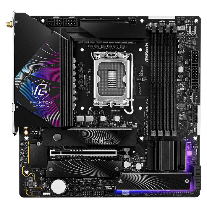ASRock Z890M Riptide WiFi (Z890 1851 MicroATX)