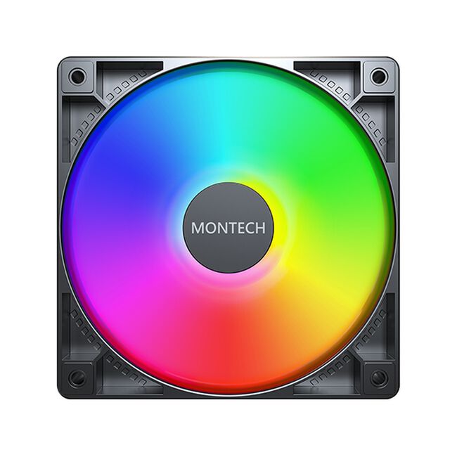 MONTECH GF120 ARGB PWM Black Single Pack