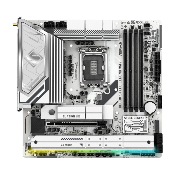 ASRock B860M Steel Legend WiFi (B860 1851 MicroATX)