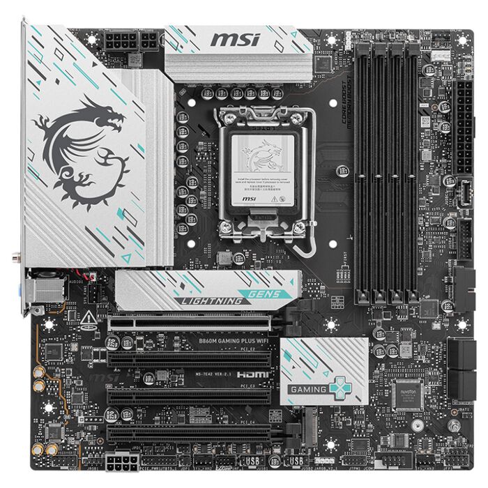 MSI B860M GAMING PLUS WIFI (B860 1851 MicroATX)