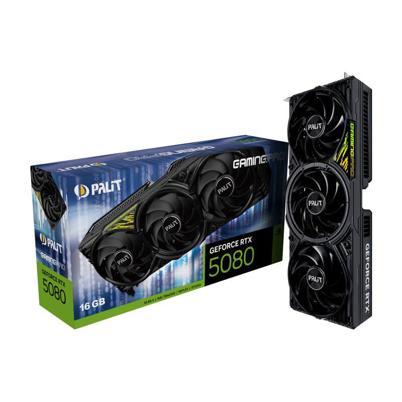 Palit(パリット) GeForce RTX 5080 GamingPro V1 16G / NE75080019T2 / グラフィックボード