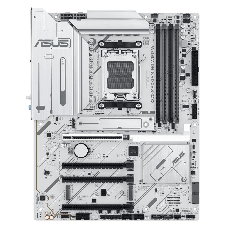 ASUS X870 MAX GAMING WIFI7 W (X870 AM5 ATX) ドスパラ限定モデル