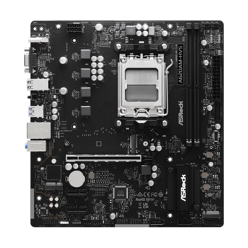 樂天商城 - ASRock A620AM-HVS (A620A AM5 MicroATX)