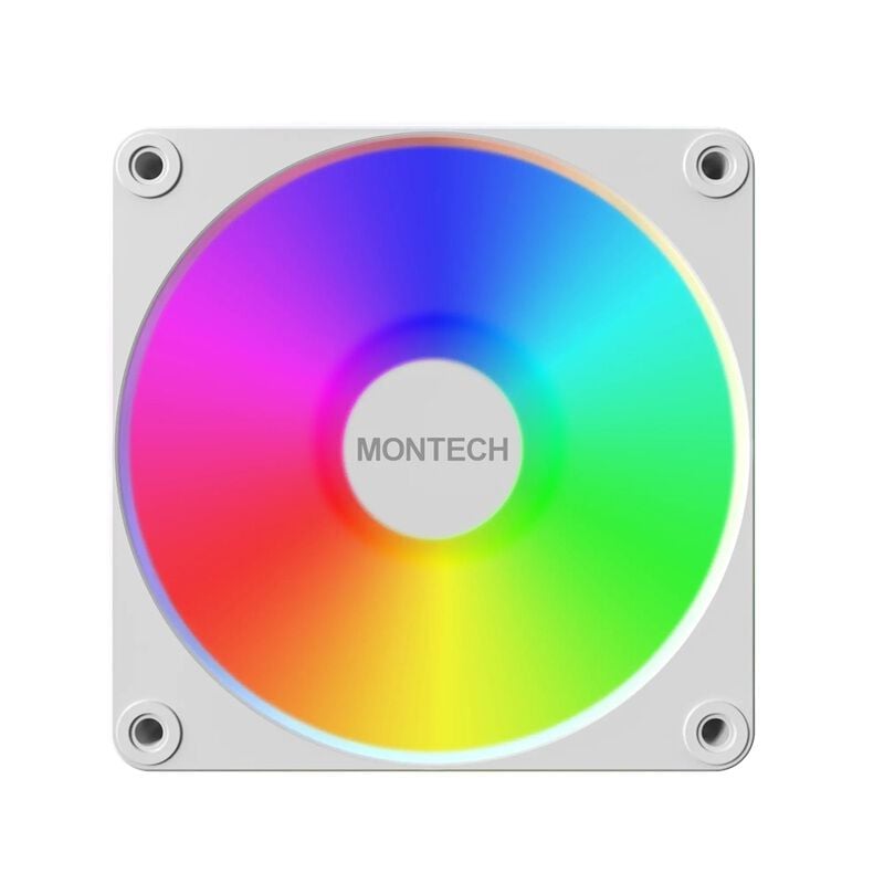 樂天商城 - MONTECH GF120R V2 ARGB White (1個パック ホワイト リバースブレード)