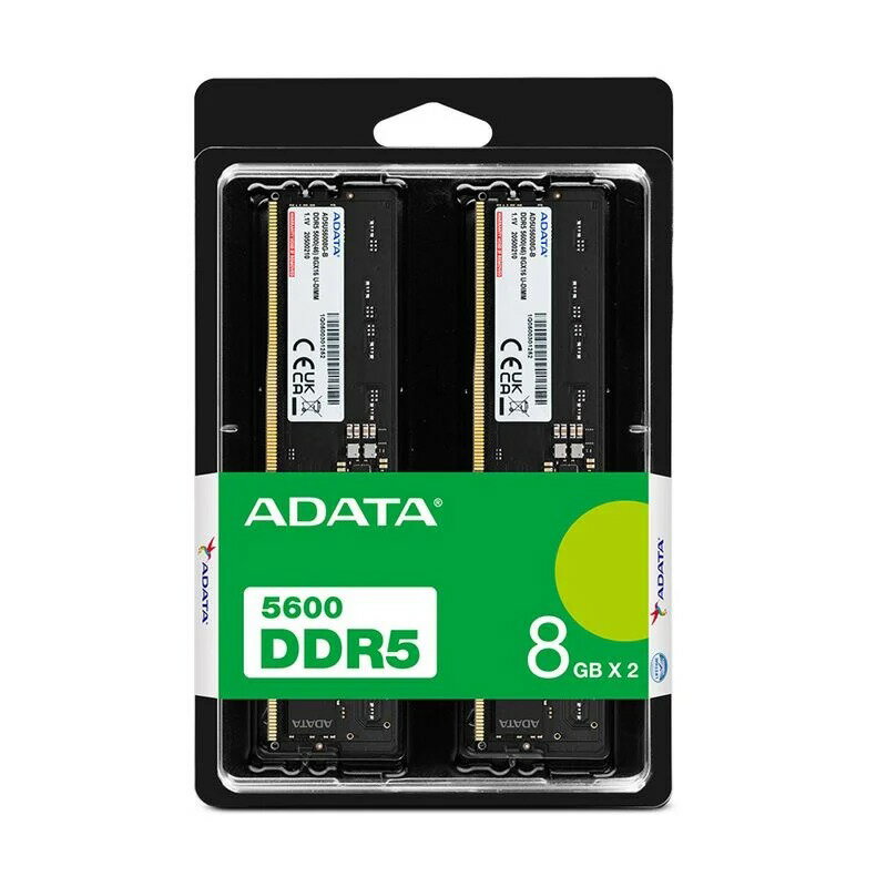 樂天商城 - ADATA AD5U56008G-DT (DDR5 PC5-44800 8GB 2枚組)