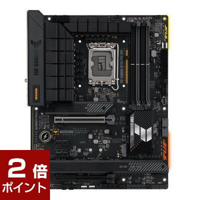 【ポイント2倍★5月16日1時59分まで】ASUS エイスース / TUF GAMING H770-PRO WIFI / チップセット:H770 / フォームファクタ:ATX / メモリ:DDR5 / [TUFGAMINGH770-PROWIFI] / 197105008250 / マザーボード