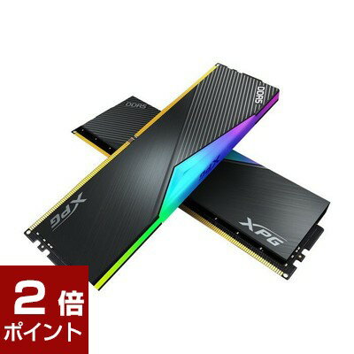 【ポイント2倍★5月16日1時59分まで】ADATA AX5U6000C3016G-DCLARBK-DP (DDR5 PC5-48000 16GB 2枚組) ドスパラ限定モデル