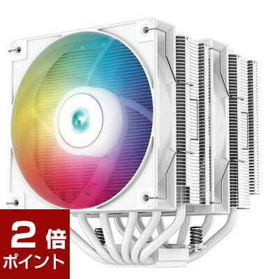 【ポイント2倍★5月16日1時59分まで】DEEPCOOL AG620 WH ARGB R-AG620-WHANMN-G-2