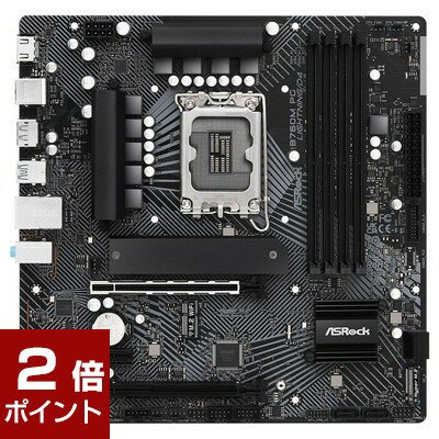 【ポイント2倍★6月11日1時59分まで】ASRock B760M PG Lightning/D4 B760 1700 MicroATX 